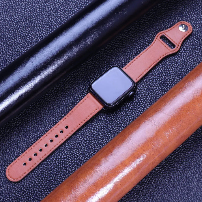 Classy Leather Apple Watch Band Strap 38mm/40mm 42mm/44mm