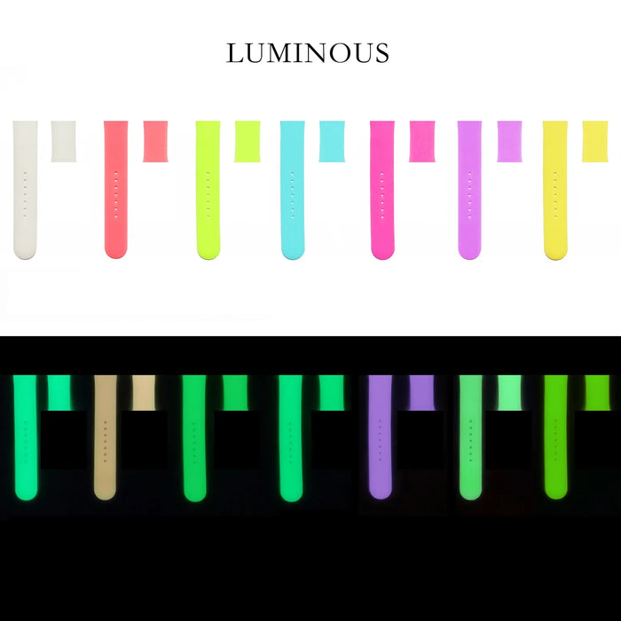 Glow In The Dark Silicone iWatch Bracelet For Apple Watch On Sale