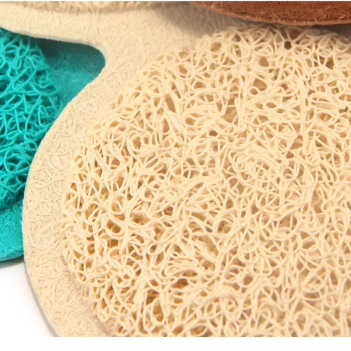 Waterproof High Resilience Fiber Non-slip Pet Food Bowl Placemat On Sale