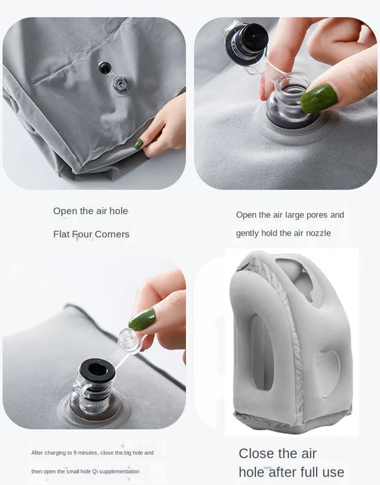 Inflatable Travel Air Cushion Pillow On Sale