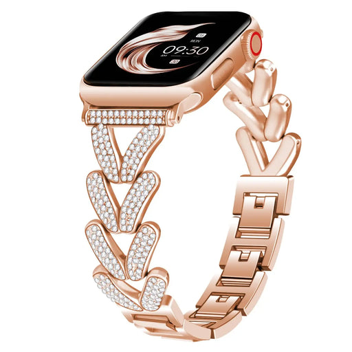 Apple Watch Diamond Metal Band 38mm, 40mm, 41mm, 42mm, 44mm, 45 mm, 46 mm, 49mm On Sale