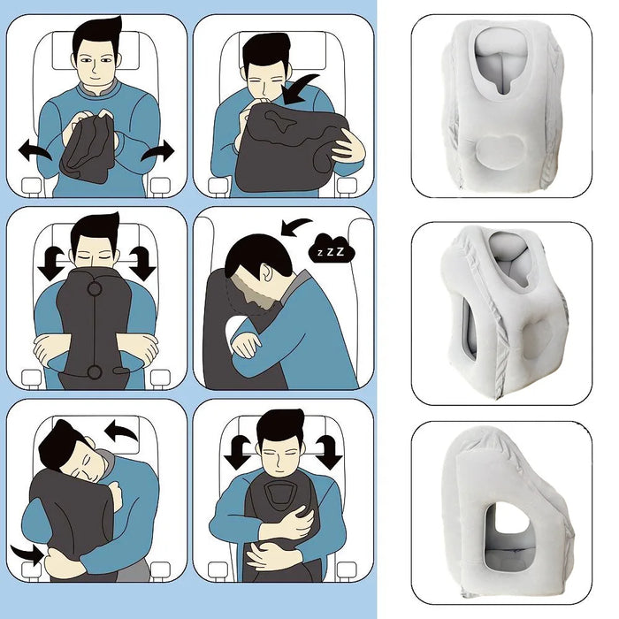 Inflatable Travel Air Cushion Pillow On Sale