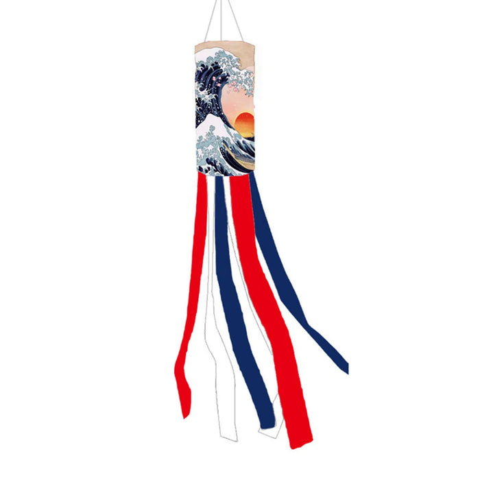 100cm Waterproof Japanese Decor Carp Streamer Windsock On Sale