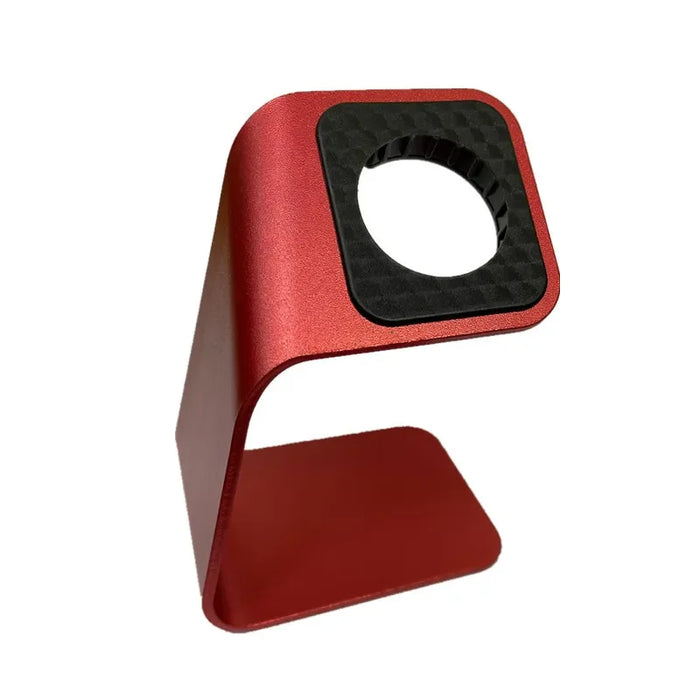 Red Aluminum iWatch non-slip Metal Charging Stand For Apple Smart Watches On Sale