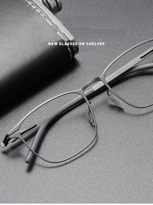 Lightweight German Eyewear Screwless Link Retro Eyeglasses On Sale