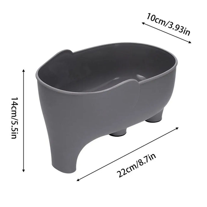 Gray Elephant Colander & Fruit/ Veggies Basket On Sale