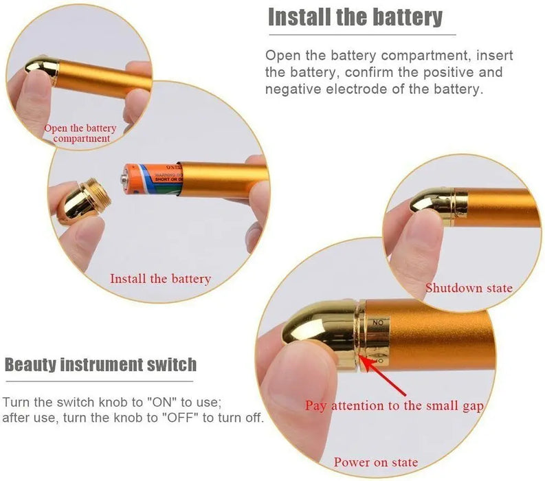 24k Gold Face Lift Roller Massager On Sale