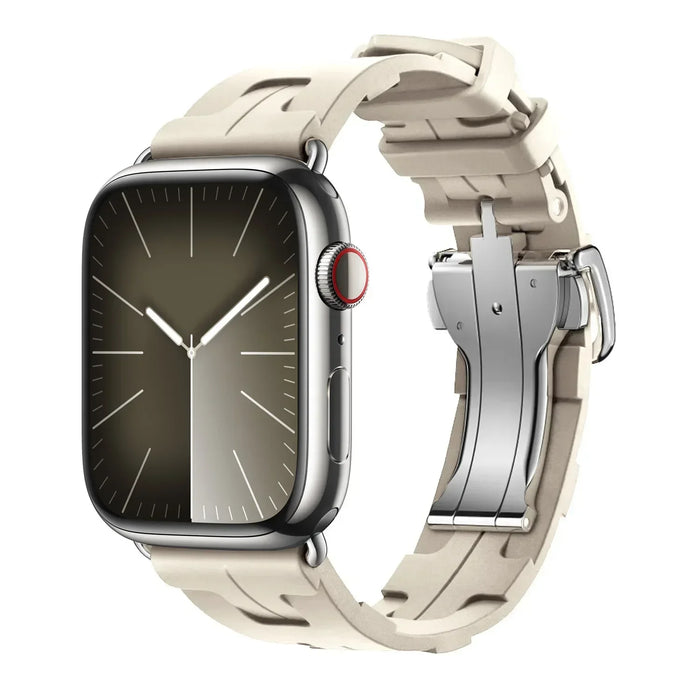 Antique White Silver Kilim Single Tour Strap for Apple Watch Band 38mm, 40mm, 41mm, 42mm, 44 mm, 45mm, 46mm, 49mm On Sale