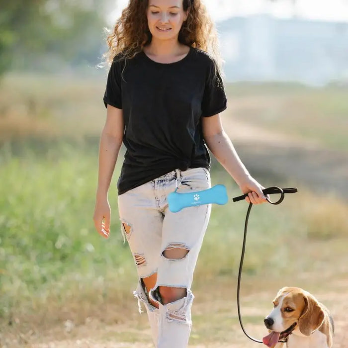 Bone Shaped Silicone Dog Treats Waist Pouch Bag On Sale