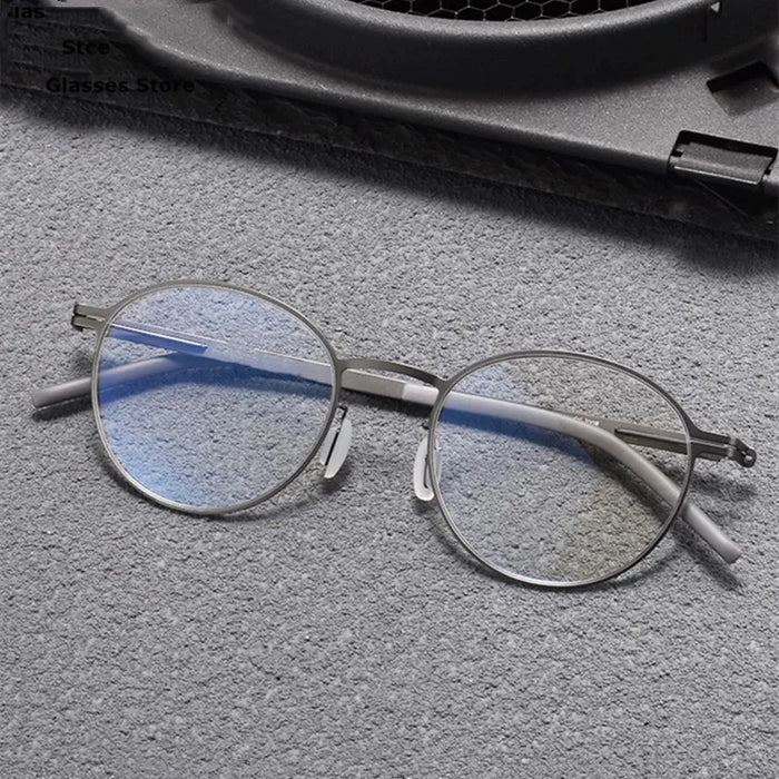 Lightweight German Eyewear Screwless Link Retro Eyeglasses On Sale