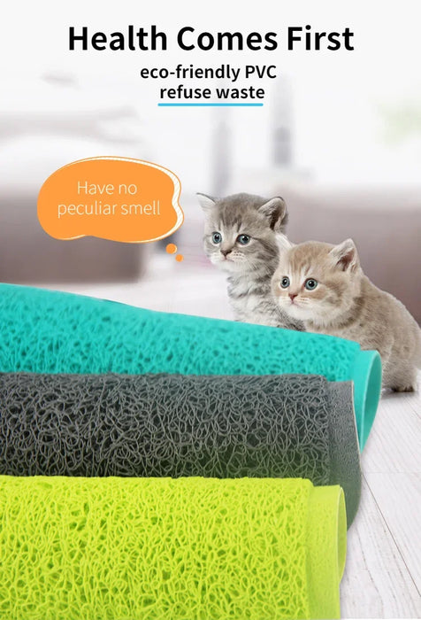 Waterproof High Resilience Fiber Non-slip Pet Food Bowl Placemat On Sale