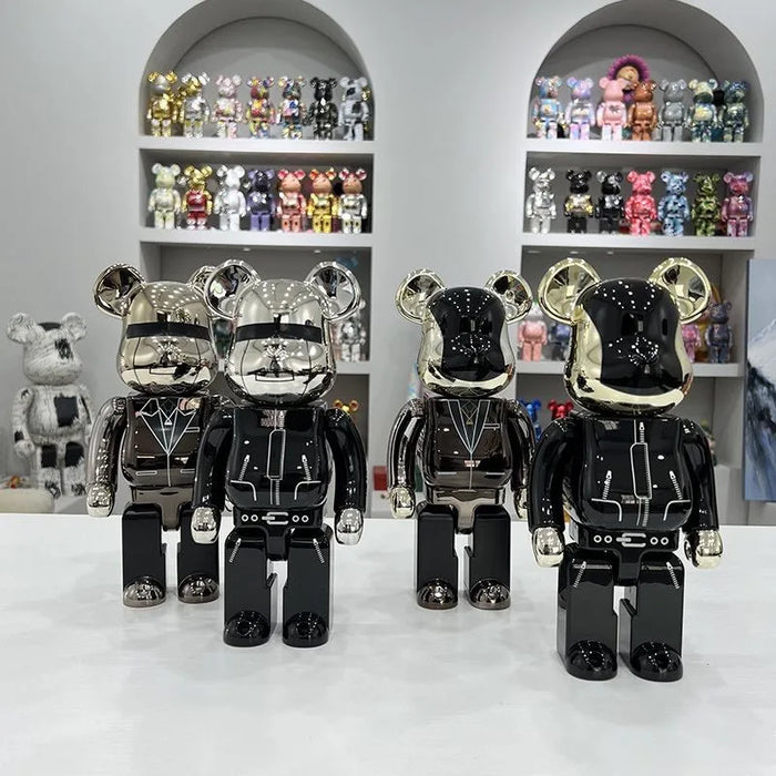 400% DJ Music Collectible Bearbrick Bear Statuette Pop Art Decor Collection On Sale