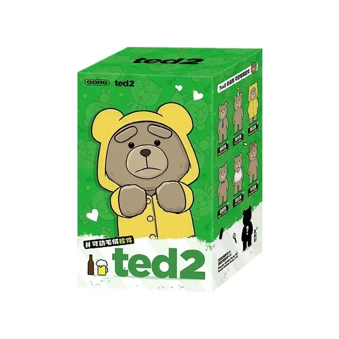 Ted 2 Series Cowboy Teddy Bear Figure Plush Doll Blind Box Collection On