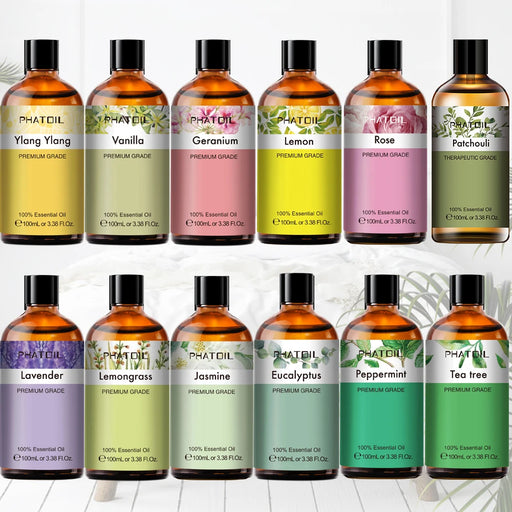100 ML Pure Natural Aroma Essential Oil On Sale