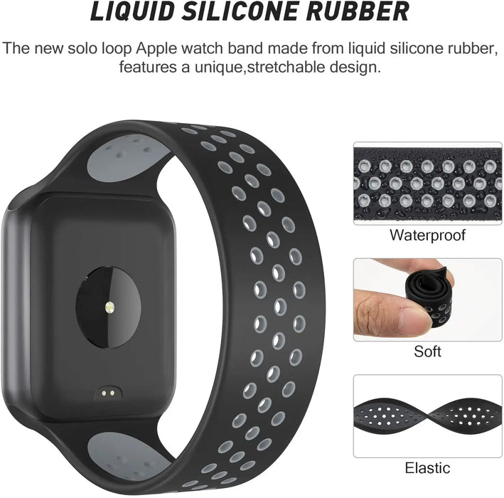 NIKE Style Sport Solo Band for Apple Watch Strap On Sale