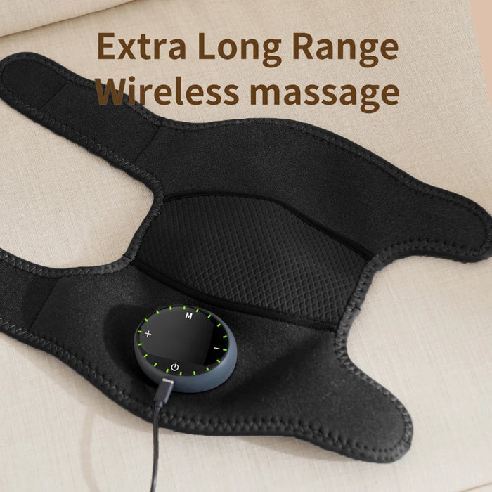 Rechargeable Smart Thermal Heating Pads With 5 Levels of Massage Modes For Knee, Shoulder, Elbow On Sale