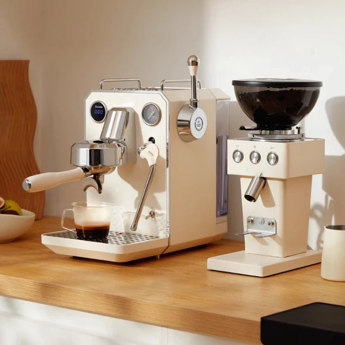 Professional Semi-automatic Italian Espresso Coffee Machines With Milk Frother Steam Wand On Sale