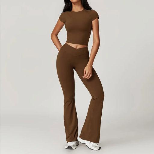 Matching 2 Pieces Yoga Activewear Sets On Sale