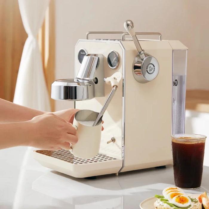 Professional Semi-automatic Italian Espresso Coffee Machines With Milk Frother Steam Wand On Sale