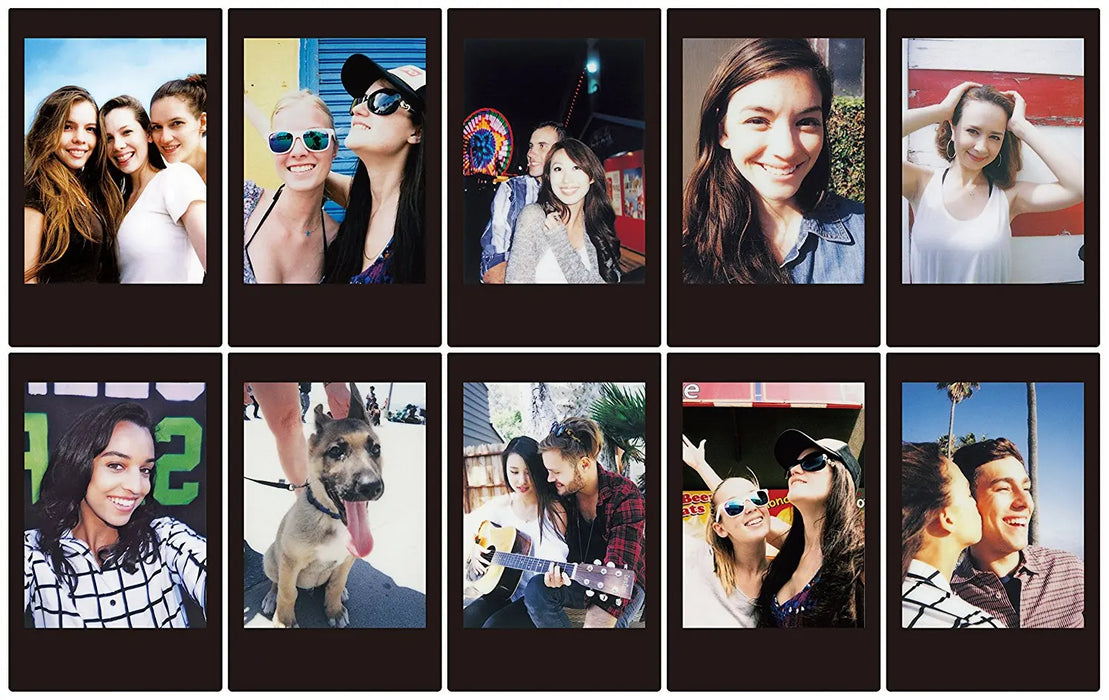 Fujifilm Instax Mini Films - Black Frame On Sale