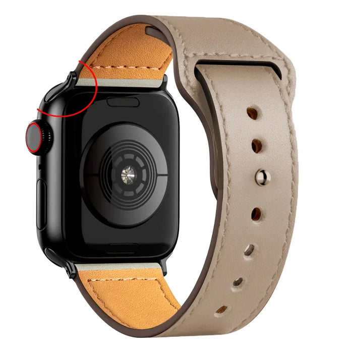 Classy Leather Apple Watch Band Strap 38mm/40mm 42mm/44mm