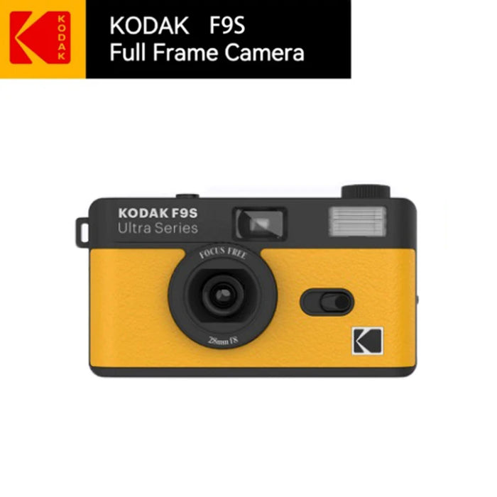 KODAK Vintage Retro Ultra F9S 35mm Reusable Classic Film Camera Yellow On Sale