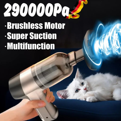 4 in 1 Powerful Cordless Wireless Vacuum For Car and House Cleaning On Sale