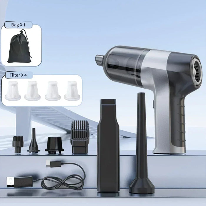 4 in 1 Powerful Cordless Wireless Vacuum For Car and House Cleaning On Sale