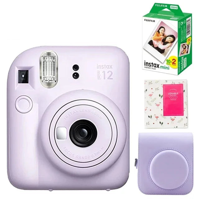 Fujifilm Instax Mini 12 Lilac Purple Camera Set On Sale