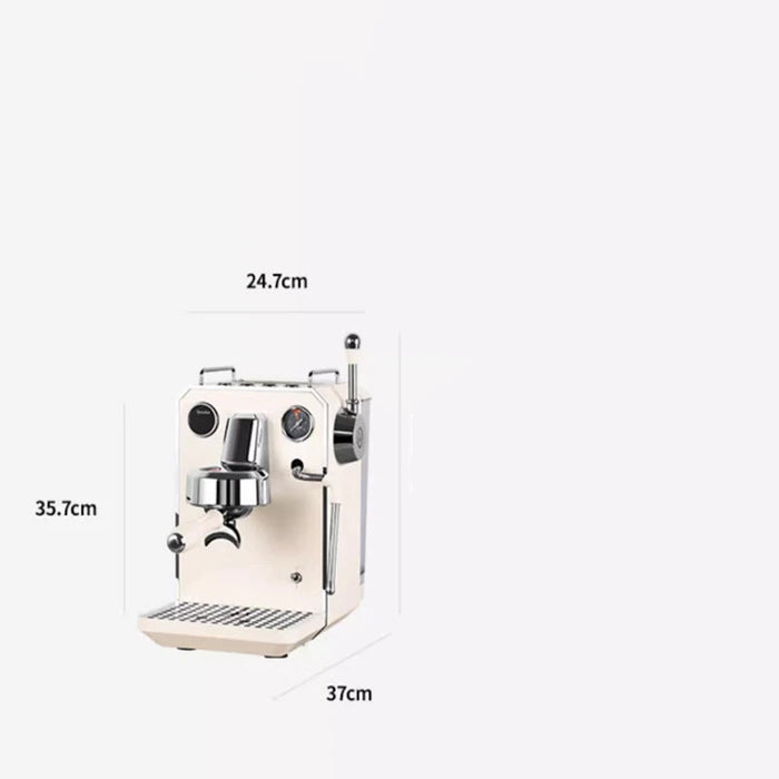 Professional Semi-automatic Italian Espresso Coffee Machines With Milk Frother Steam Wand On Sale