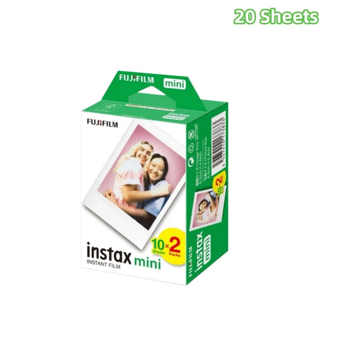 20 Sheets Fujifilm Instax Mini White Films On Sale