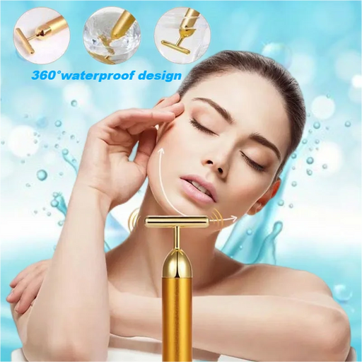 24k Gold Face Lift Roller Massager On Sale