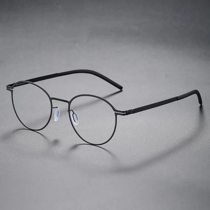 Lightweight German Eyewear Screwless Link Retro Eyeglasses On Sale