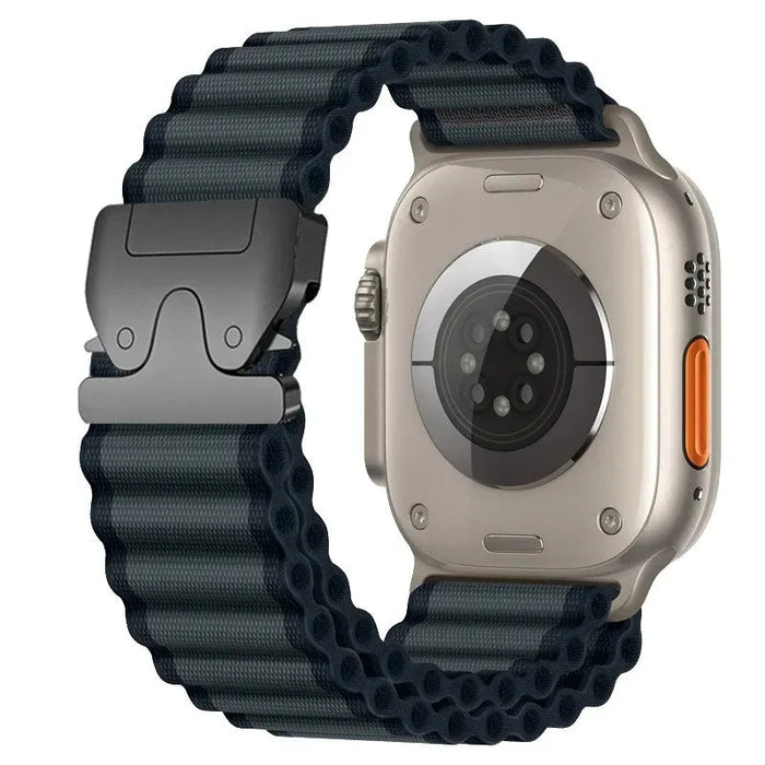 Outdoor Sport Adventure Tactical Nylon Loop Strap Collection for Apple Watch Band Ultra, 49mm, 46mm, 45mm,  42mm, 41mm, 40mm, 38mm On Sale