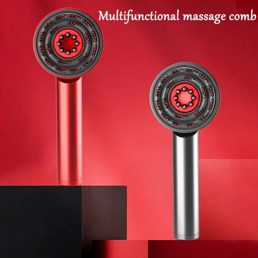 3 Modes Red Light Vibration Massage Comb Nourish Scalp Promotes Hair Growth And Hair Follicle Strength On Sale