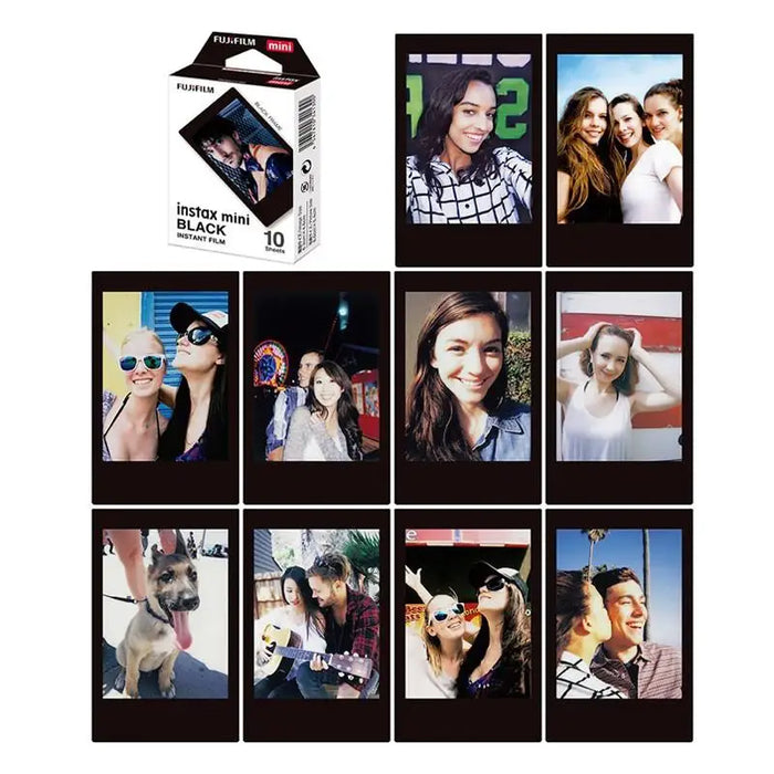 Fujifilm Instax Mini Films - Black Frame On Sale