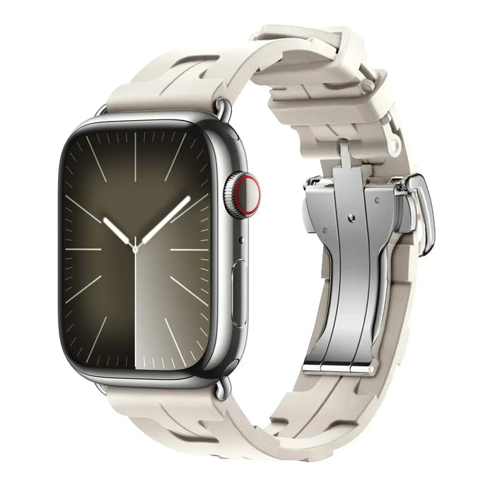 Starlight Silver Kilim Single Tour Strap for Apple Watch Band 38mm, 40mm, 41mm, 42mm, 44 mm, 45mm, 46mm, 49mm On Sale