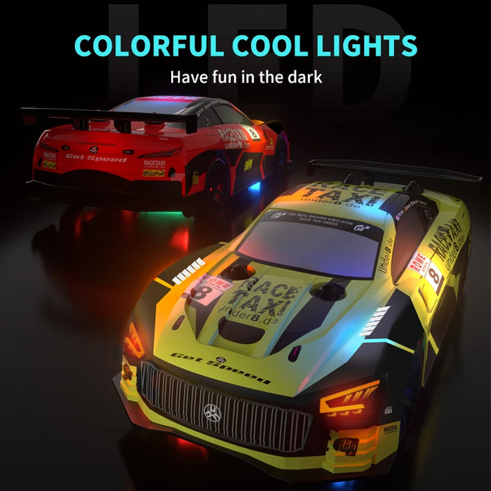 4WD Street-Glow Drift Racing Remote Control Cars On Sale