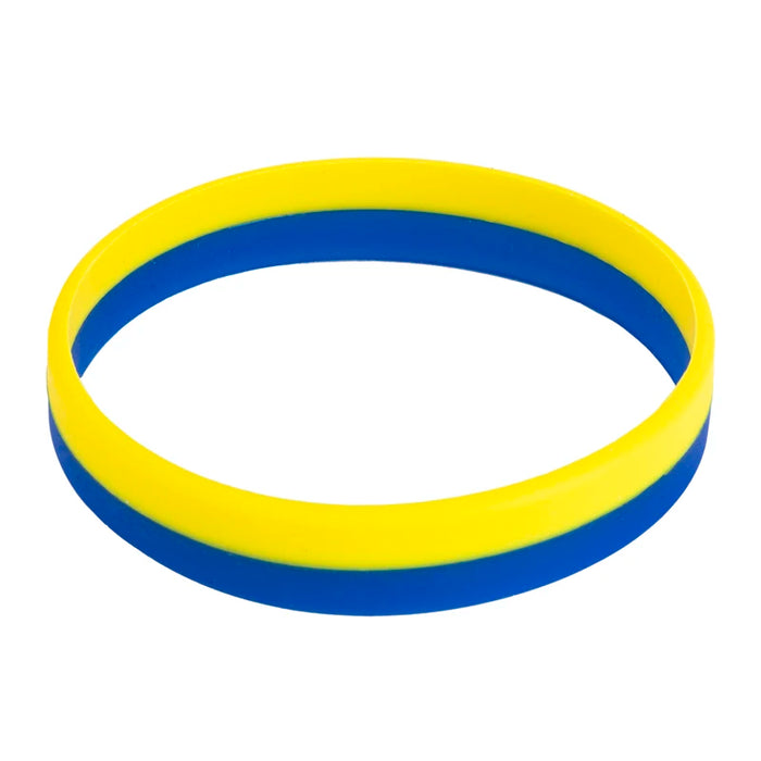 Ukraine Flag Yellow and Blue Wristband On Sale