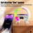 Intelligent Wireless Phone Charger with Bluetooth Speaker LED Alarm Clock and Atmosphere Night Light Lamp On Sale
