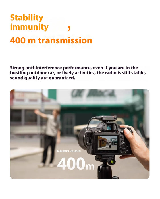 DJI Mic Mini (2TX 1RX + Charging Case) Two-Level Active Noise Cancelling Audio Stable Transmitter On Sale