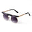 Black Retro Round Steampunk Sunglasses On Sale