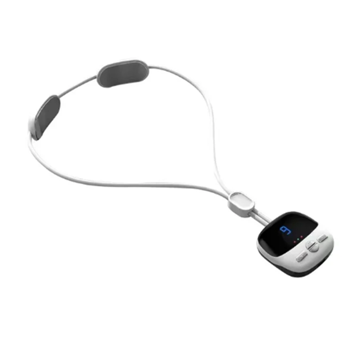 TENS EMS Double Pulse Hot Compress Smart Kneading Neck Massager