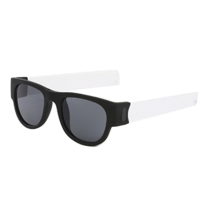 White Polarized Shapeable Wristband Sunglasses On Sale