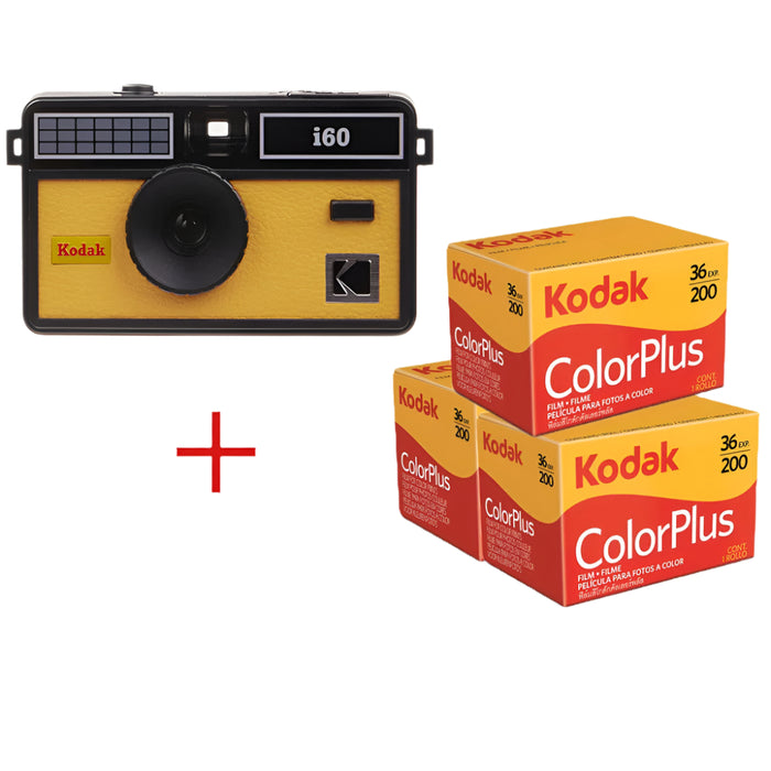 Yellow KODAK i60 Reusable 35mm Film Camera On Sale