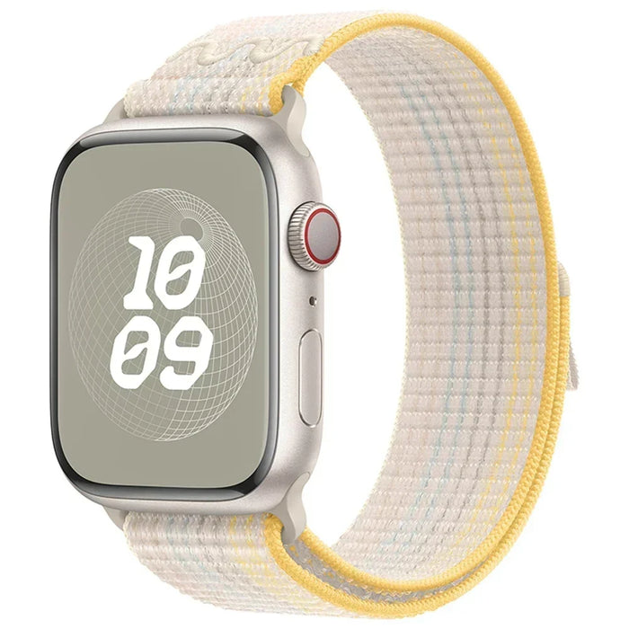 Colorful Starlight Nylon Sport Loop Watch Straps Collection For Apple Watch 38mm, 40mm, 41mm, 42mm, 44 mm, 45mm, 46mm, 49mm On Sale