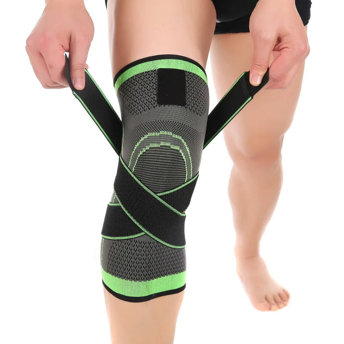 Green 360 Protection Support Sport Knee Pad On Sale