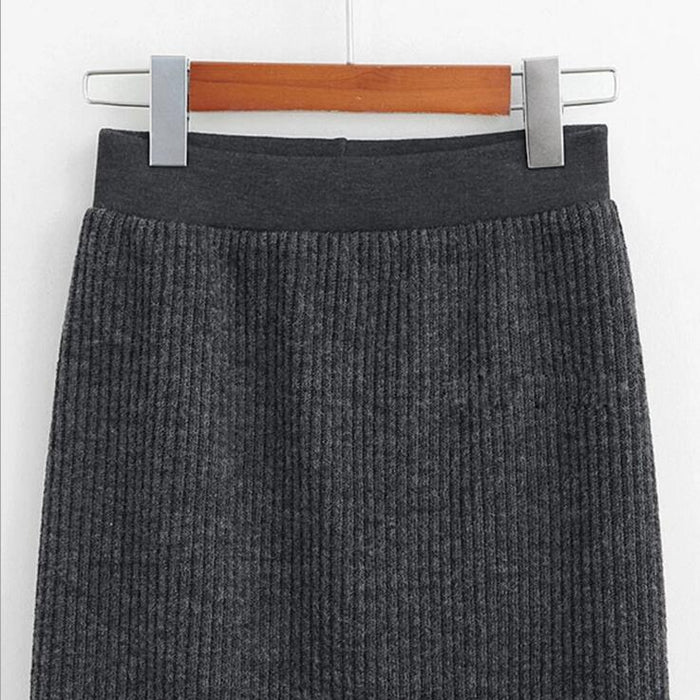 Soft Stretchy One Piece Fleece Or No Fleece Midi Skirt Plants Leggings On Sale