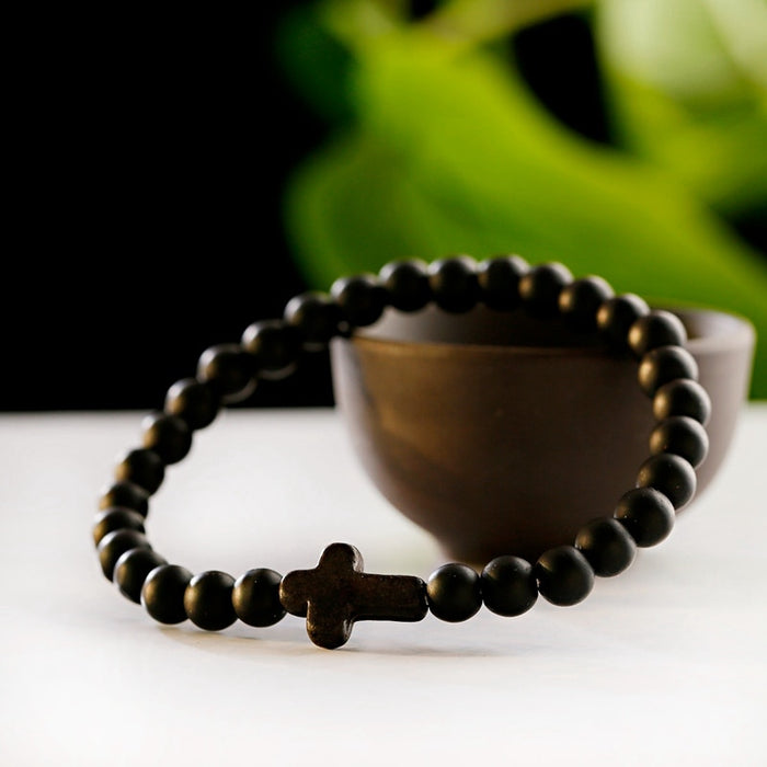 Natural Stone Blessed Charm Yoga Bracelets