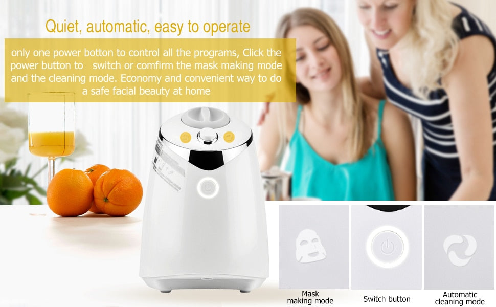 DIY Homemade Natural Fruit Gel Masque Machine